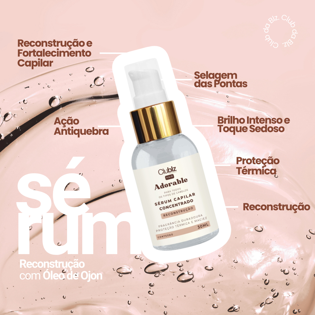Adorable Sérum Capilar Reconstrução