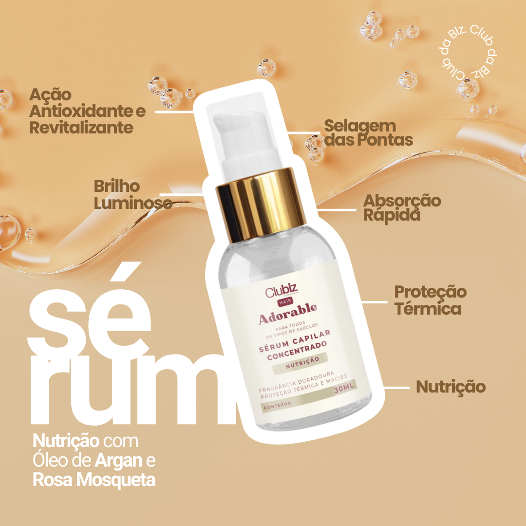Adorable Sérum Capilar Nutrição